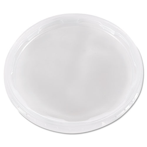 Deli Container Lids, Plug-style, Clear, 50/pack, 10 Packs/carton